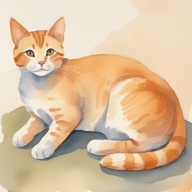 貓肖像